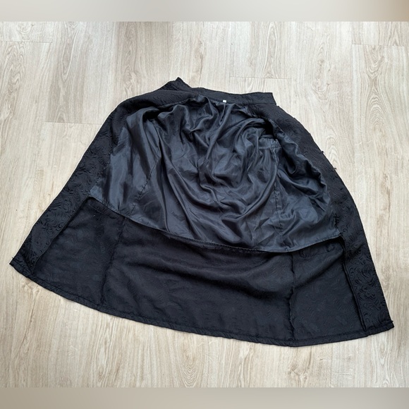 Steampunk Pirate Brocade Black Jacket ~ Men’s S - Picture 15 of 17